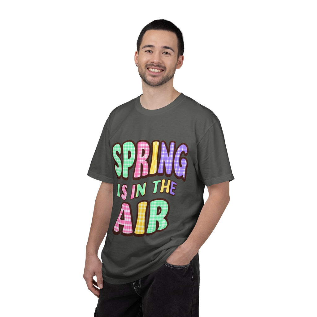 Spring Is In The Air T-Shirt — Colorful Pastel Graphic Tee for Spring