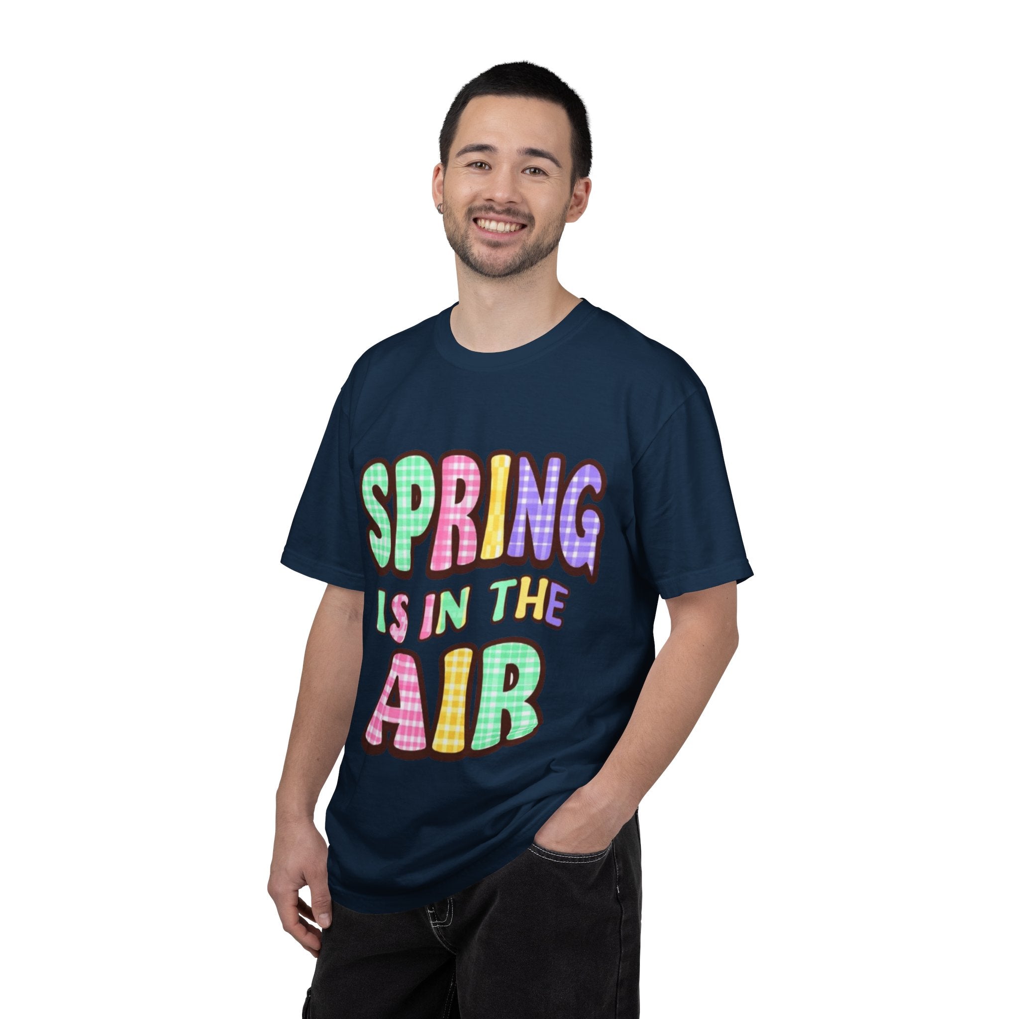 Spring Is In The Air T-Shirt — Colorful Pastel Graphic Tee for Spring