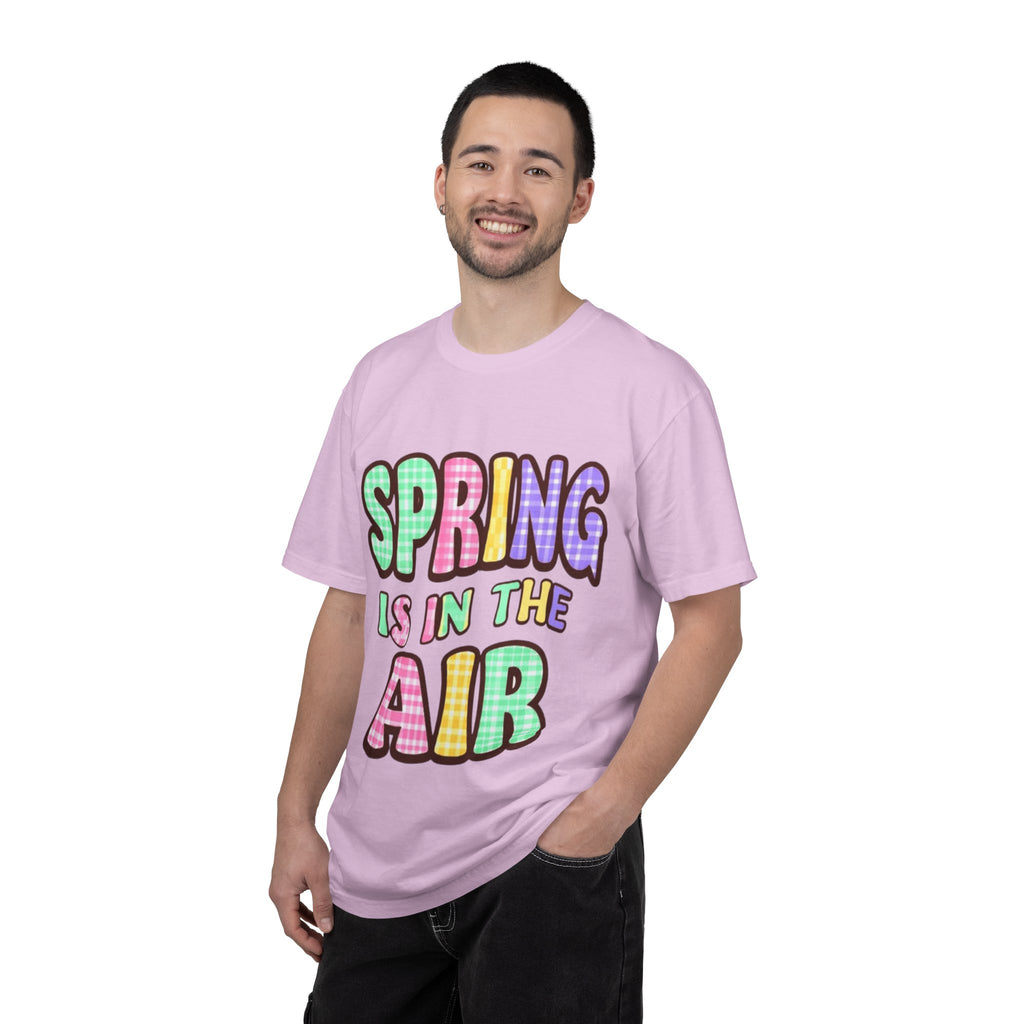 Spring Is In The Air T-Shirt — Colorful Pastel Graphic Tee for Spring