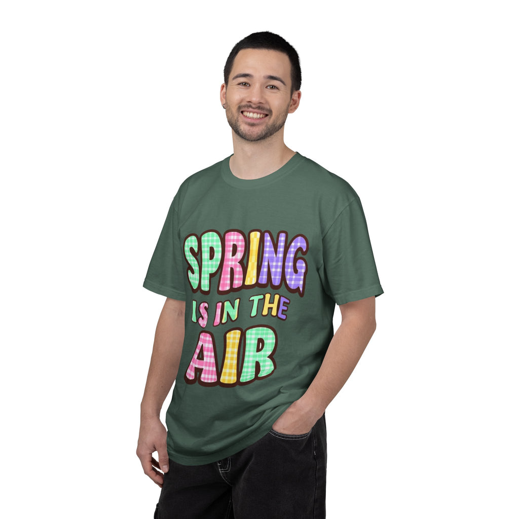 Spring Is In The Air T-Shirt — Colorful Pastel Graphic Tee for Spring