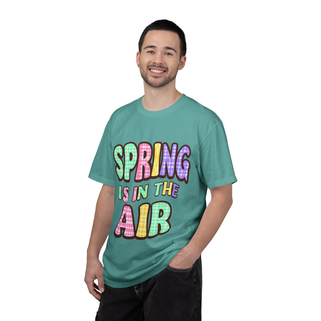 Spring Is In The Air T-Shirt — Colorful Pastel Graphic Tee for Spring