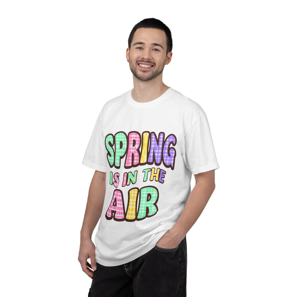 Spring Is In The Air T-Shirt — Colorful Pastel Graphic Tee for Spring