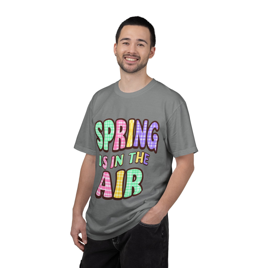 Spring Is In The Air T-Shirt — Colorful Pastel Graphic Tee for Spring